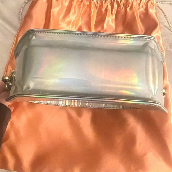 Anima Iris $625 Holographic Zoe Hand Bag Purse Designer Luxury - Picture 8 of 11